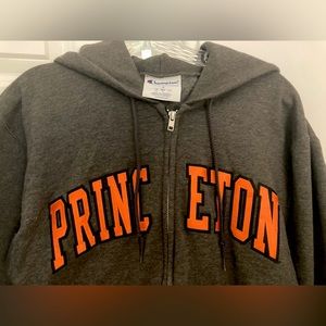 Official Princeton University zip-up hoodie sweatshirt